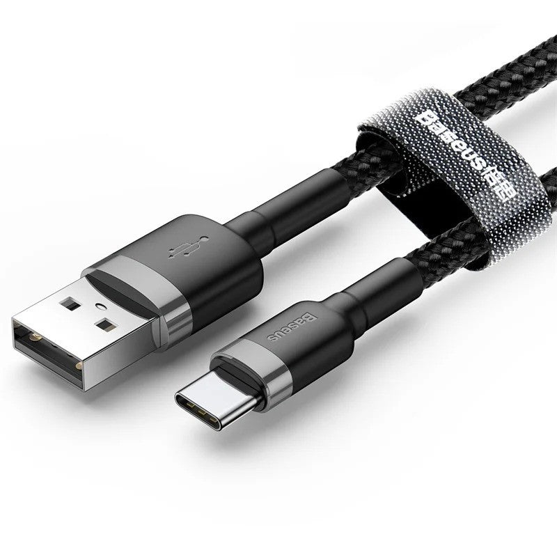 Baseus Braided Cable - USB-A to USB-C - 1m
