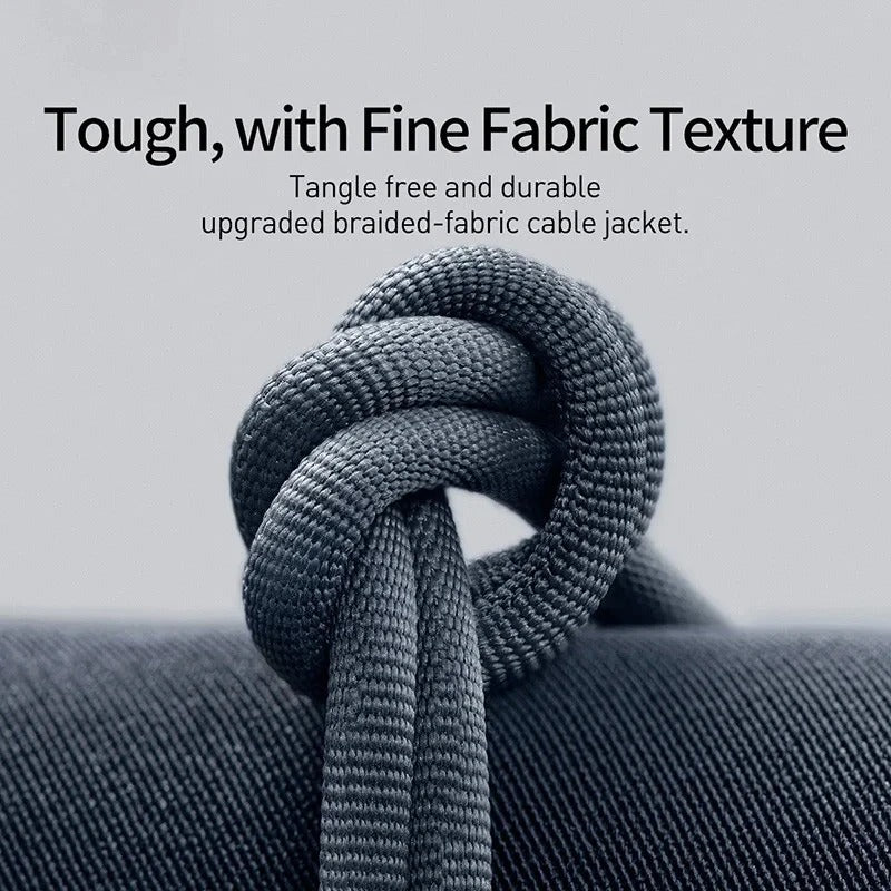 Baseus Braided Cable - USB-C to Lightning - 1.2m