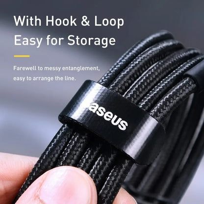 Baseus Braided Cable - USB-C to USB-C - 100W - 1m