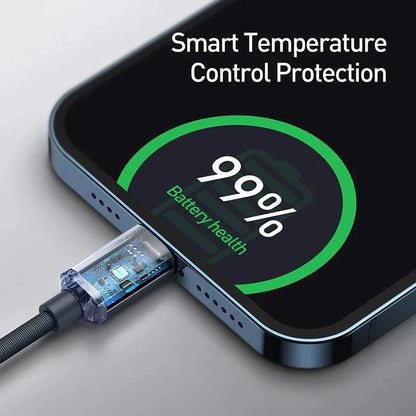 Baseus Braided Cable - USB-C to Lightning - 1.2m